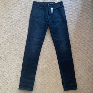 American Eagle Outfitters extreme flex slim / dark indigo wash jeans